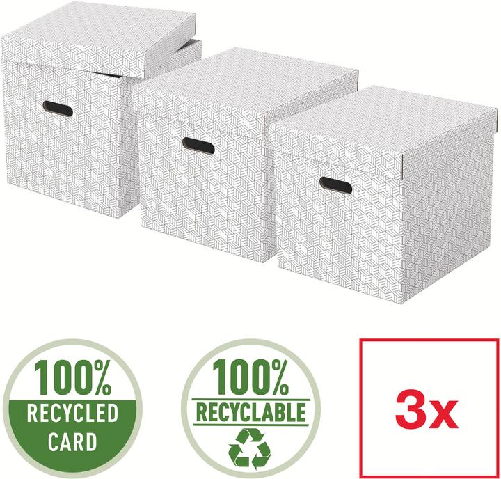 Image du produit Esselte HOME - Boîtes de rangement (36,5 x 32 x 31,5 cm)
