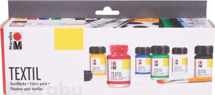 Actual product image Marabu Starter (White, Yellow, Green, Blue, Black, Red, 90 ml)