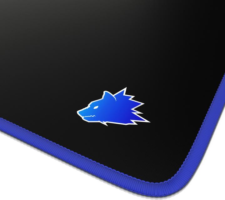 Produktbild Titanwolf Gaming Mauspad, XXXL Speed Mausmatte 1200 x 600 mm, Geschwindigkeit & Präzision, Symbol Blue