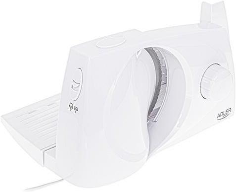 Immagine prodotto Adler AD 4703 affettatrice elettrica in plastica bianca