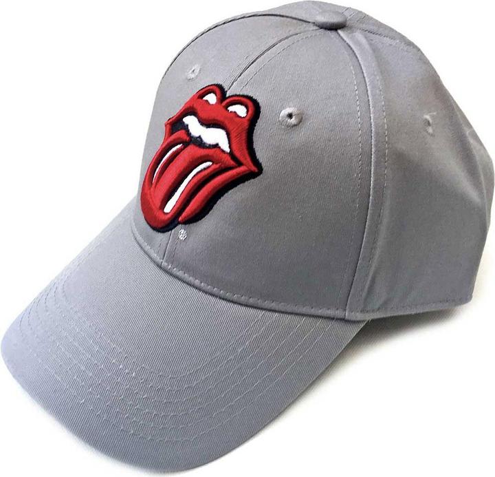 Actual product image The Rolling Stones RollingStones Classic Tongue Grey Baseball Cap