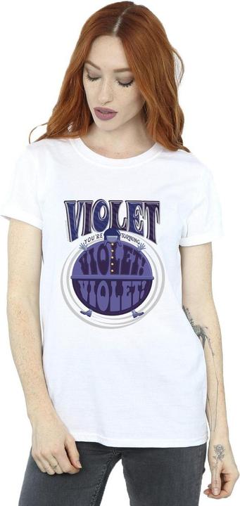 Produktbild Willy Wonka & the Chocolate Factory Violet Turning Violet TShirt (S)