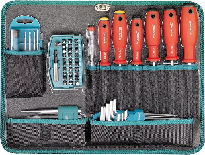 Image du produit technocraft Coffre à outils en alu PRO CASE 5 (140 pièces)