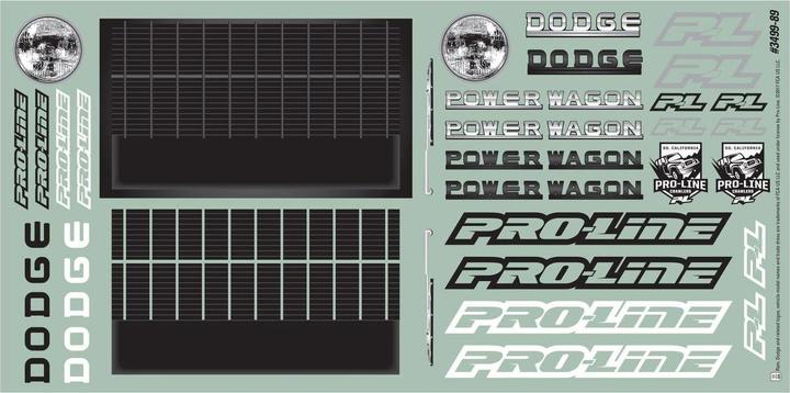 Actual product image Pro-Line 1946 Dodge Power Wagon body clear