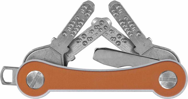 Actual product image Keycabins Key organizer KCAFS1.4 aluminum frame S1 gold matt