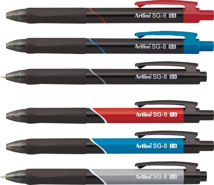 Immagine prodotto Artline Penna a sfera SG-8 0,5 mm rossa (Rosso, 12 x)