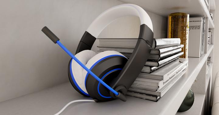 Produktbild Gioteck XH-100S Wired Stereo Headset White/Blue (Kabelgebunden)