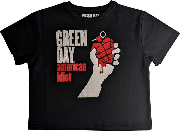 Green Day American Idiot Kurzes Top