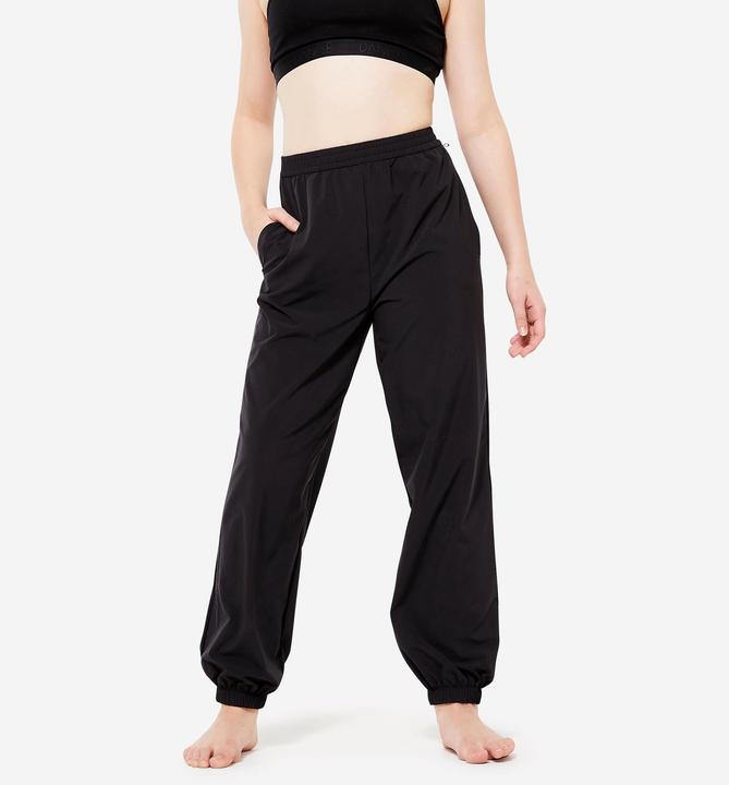 Image du produit Domyos Pantalon de danse Modern Jazz filles large et léger - noir (14, 15, 16)