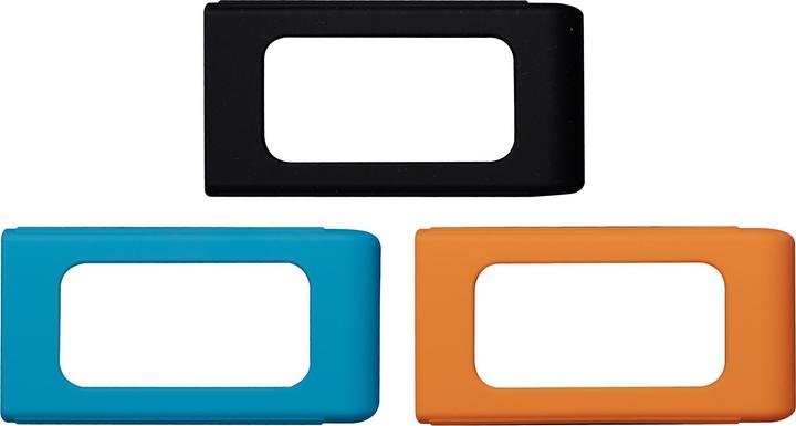 Kingston XS SSD Rubber Sleeve 3 Pack - Zwart Blauw Oranje