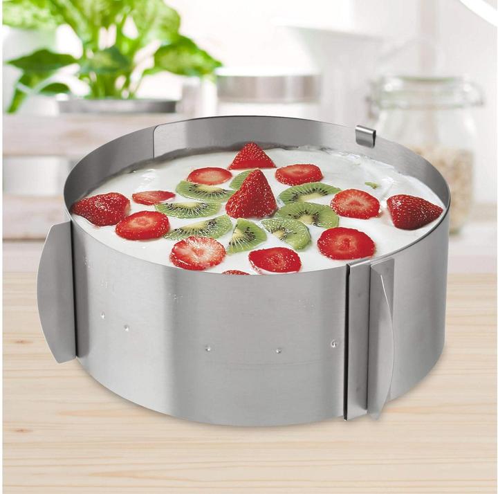 Immagine prodotto Dr. Oetker Telaio da forno argento, rotondo (30 cm)