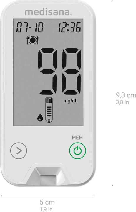 Actual product image Medisana MediTouch (Glucose monitors)