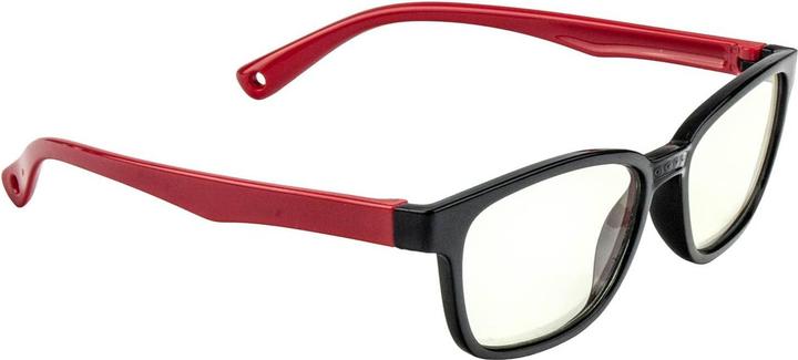 Actual product image JTI Anti-blue light goggles for children - black and red