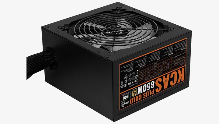Immagine prodotto AeroCool KCAS PLUS GOLD 850W - 850 W - 100 - 240 V - 47 - 63 Hz - 11 - 5,5 A - 1 (850 W)