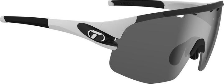 Image du produit MGA Tifosi Sledge Lite Matte White (3 Handrauch, AC rot, klar) (nouveau) (Ac Red, Fumée, Clear)