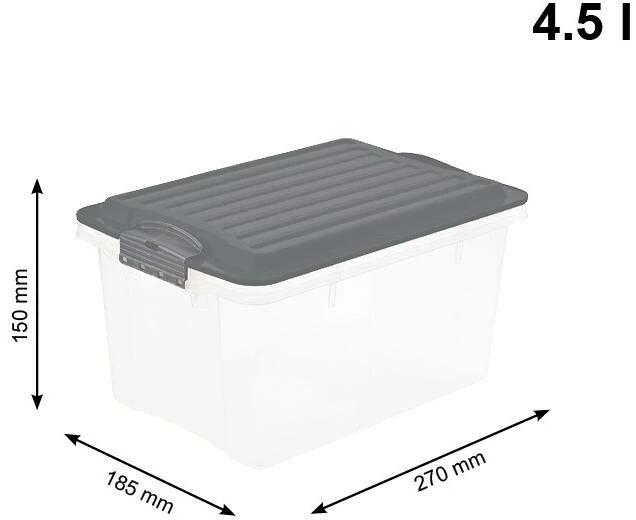 Produktbild Rotho Compact (27 x 18.5 x 15 cm, 4.50 l)