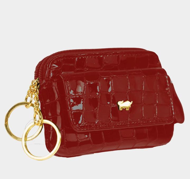 Actual product image Braun Büffel Verona leather key case 11 cm