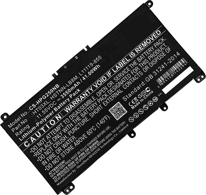 Actual product image AGI Battery compatible with HP Pavilion 15s-fq1460ng (1 Cells, 3550 mAh)