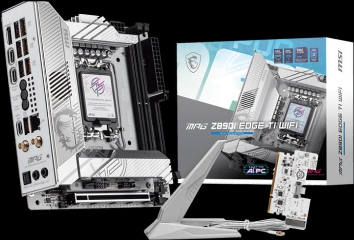 Actual product image MSI MPG Z890I EDGE TI WIFI (LGA 1851, Intel Z890, Mini-ITX)