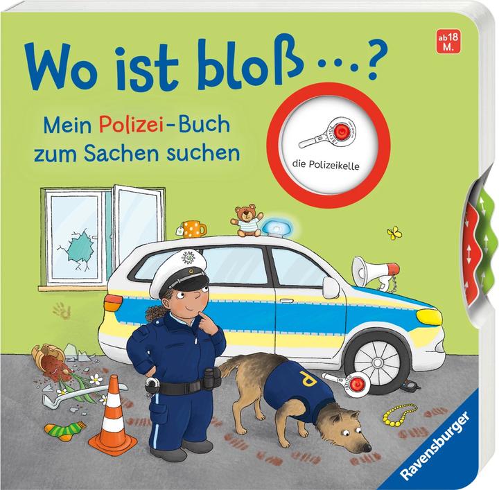 Produktbild Ravensburger Wo ist bloss...? Mein Polizei-Buch zum Sachen suchen (Deutsch)