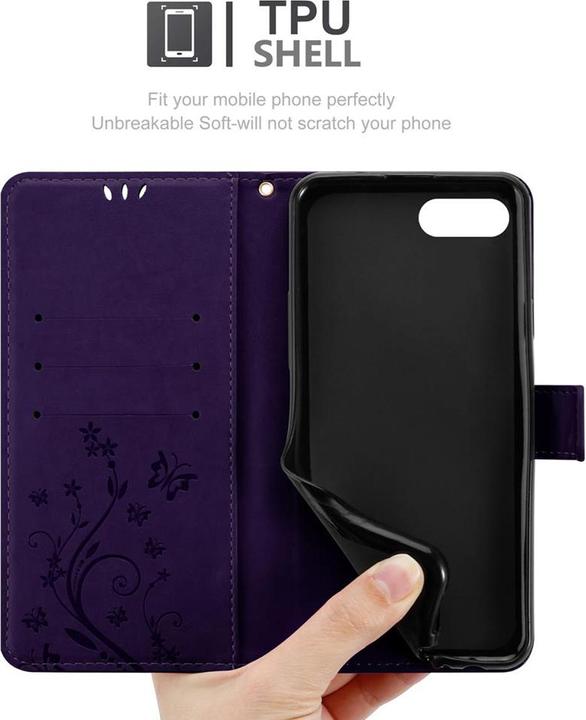 Productafbeelding Cadorabo Bloemen Boekomslag (Honor 10)