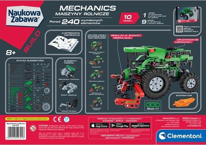 Actual product image Clementoni Scientific fun. Laboratory for mechanics. Agricultural machinery 50794