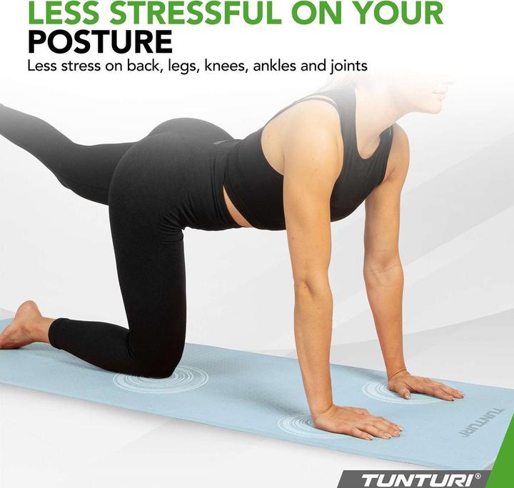 Image du produit Tunturi TPE Yogamatte Rutschfest 8 mm (8 mm)