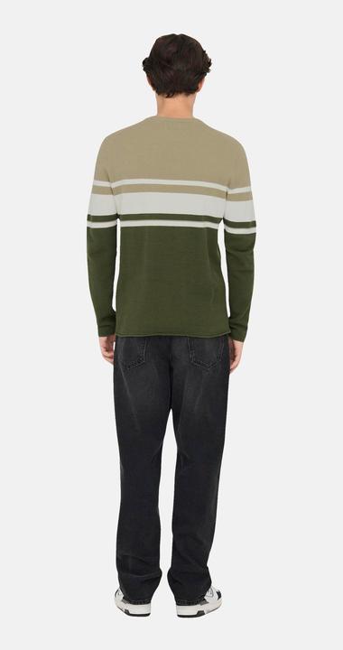 Image du produit Only & Sons Onsniguel Reg 12 Stripe Crew Knit (XXL)