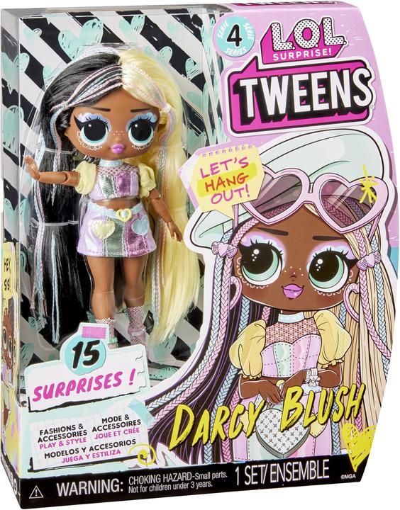 Actual product image L.O.L. Surprise! Surprise Tweens Doll Darcy Blush