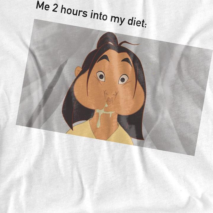 Image du produit Mulan - T-shirt DIET FAIL MEME - Adulte (M)