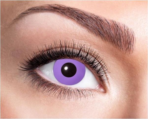 Actual product image Bach Optic Gothic contact lenses (Violet)