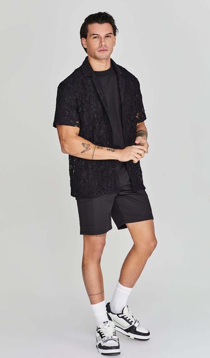 Immagine prodotto Siksilk Camicia a maniche corte Lace Resort Shirt (XL)