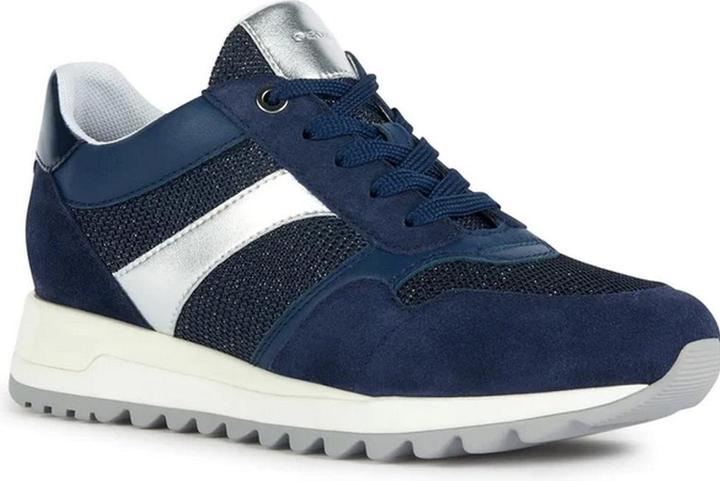 Actual product image Geox Womens/Ladies D Tabelya A Leather Trainers (40.5)