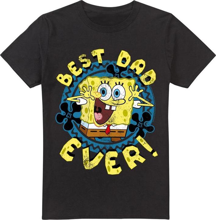 Image du produit Spongebob Squarepants - T-shirt BEST DAD EVER - Homme (XL)
