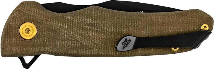 Immagine prodotto Buck 842 SPRINT OPS PRO, acciaio S45VN, inossidabile, pinna, O.D. verde, impugnatura in micarta, cintura