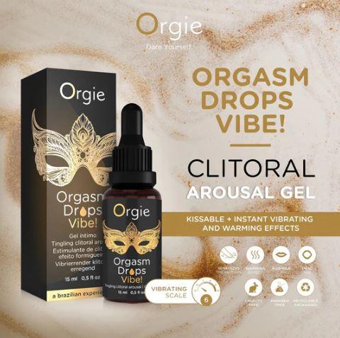Immagine prodotto Orgie Orgasm Drops Vibe (15 ml)