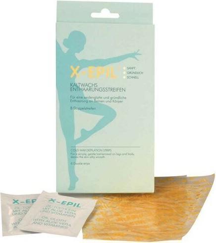 Actual product image X-epil Kaltwachsstreifen (8 x)