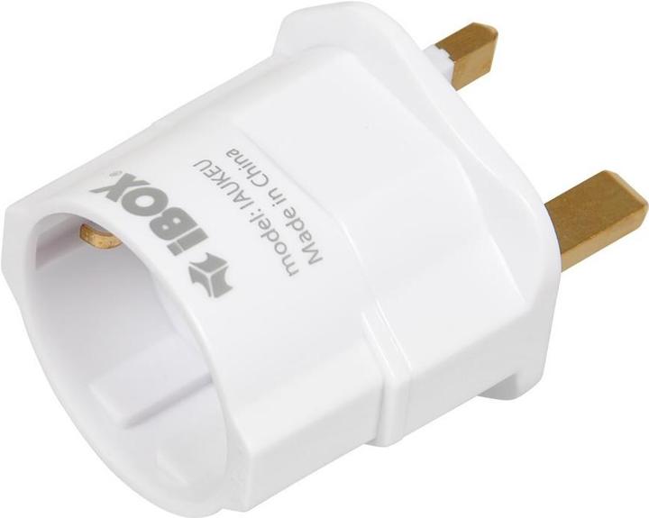 Actual product image iBox Adapter Iaukeu Gniazdo Zasilania Uk Do Eu
