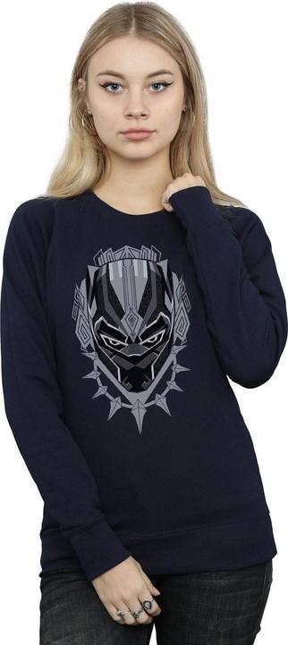 Image du produit - Sweat BLACK PANTHER HEAD - Femme (XL)