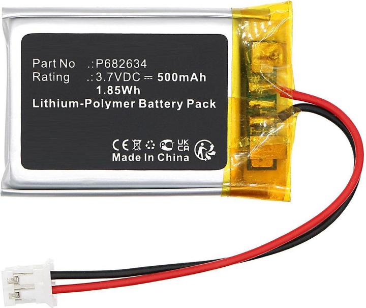 Produktbild CoreParts Battery 3.7V 500mAh 1.85Wh (1 Zellen, 500 mAh)