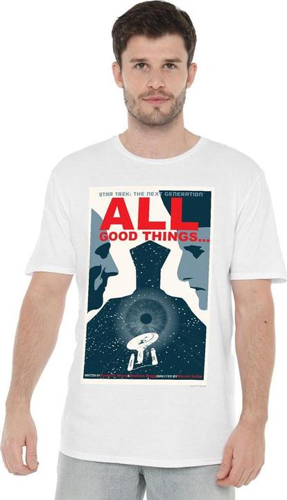 Actual product image Mens The Next Generation Season 7 Episode 25 T-Shirt (M)