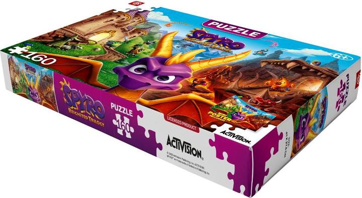 Actual product image Good Loot Kids: Spyro Reignited Trilogy Puzzles - 160 (160 pieces)