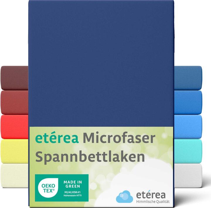 Produktbild Etérea Microfaser Jersey Spannbettlaken (100 x 200 cm, 90 x 200 cm)