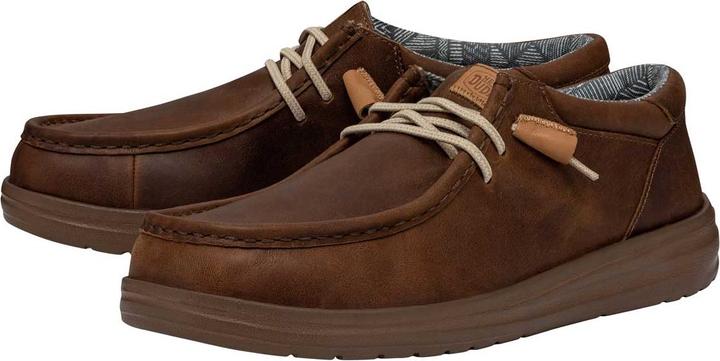Actual product image Hey Dude Wally Grip Craft Leather (43)
