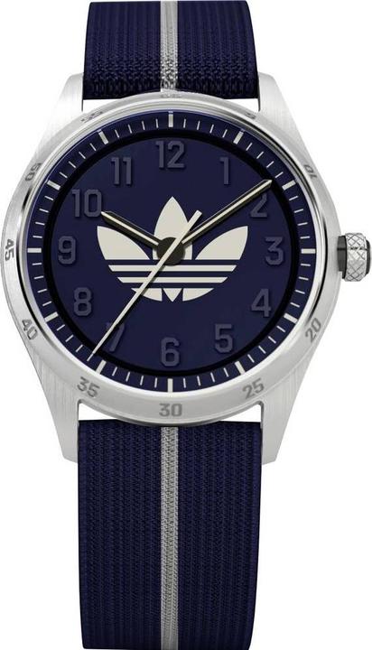 Actual product image adidas Quartz wristwatch AOSY23041 Silver Case material=steel Material (bracelet) (Analogue wristwatch, 42 mm)
