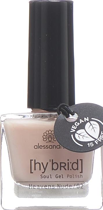 Produktbild Alessandro Nagellack Hybrid 102 Heavens Nude (102 Heavens Nude, Gel-Effekt Nagellack)