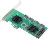 Produktbild InLine Schnittstellenkarte, 8x SATA 6Gb/s Controller, PCIe 2.0 (PCI-Express)