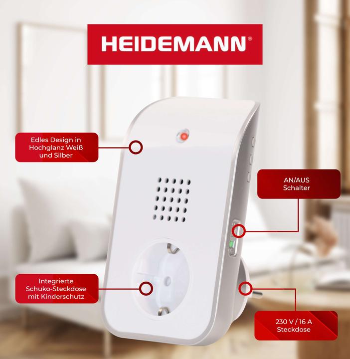 Image du produit Heidemann Kit de carillon sans fil HX Curve (Funk)