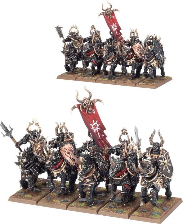 Actual product image Games Workshop Warriors of chaos: Chaos Knights (Plastic)