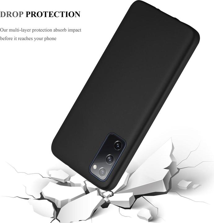 Actual product image Cadorabo TPU Matt Metallic Cover (Samsung Galaxy S20 FE)